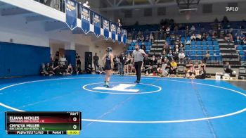 114 lbs Placement Matches (8 Team) - Lydia Ashcraft, Vancleave High School vs Lydia Miller, Oak Grove High School
