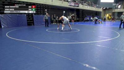 220 lbs Semifinal - Evan Tarantino, Greentown vs Jose Ortiz, Ewing