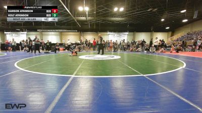 64 lbs Consi Of 8 #2 - Karson Atkinson, Husky Wrestling Club vs Kolt Atkinson, Husky Wrestling Club