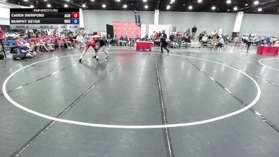 165 lbs Caden Swinford, Team Alabama vs Murphy Beyer, Wisconsin