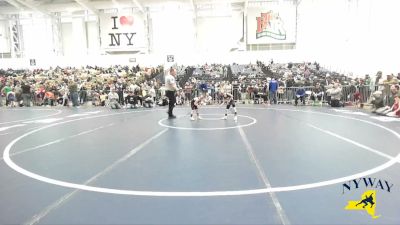 41 lbs 5th Place Match - Russell Rokjer, Journeymen Wrestling Club vs Jayden Stowell, Springville Youth Wrestling