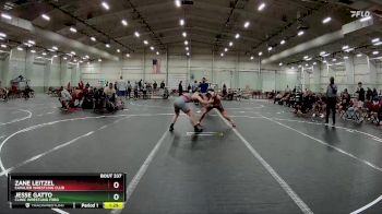 138 lbs 1st Place Match - Jesse Gatto, Clinic Wrestling FXBG vs Zane Leitzel, Cavalier Wrestling Club