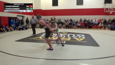 138 lbs Quarterfinal - Easton Sonberg, Osage vs Jaxson Mehlert, Benton Community