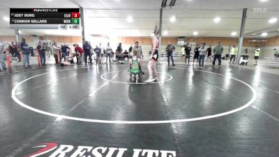 152 lbs Consi Of 8 #2 - Joey Burg, Clarence Center vs Connor Sellars, Wernersville