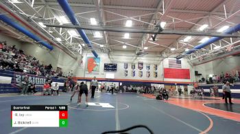 140 lbs Quarterfinal - Rickasia Ivy, Urbana (H.S.) vs Jordan Bicknell, Stanford (Olympia)