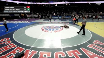 I-138 lbs Quarterfinal - Greg Green, Shenendehowa vs Christian Mccravey, Freeport