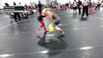 80 lbs Round 5 (6 Team) - Asher Watson, Backyard Brawlers vs Garrett Tacto, RWA