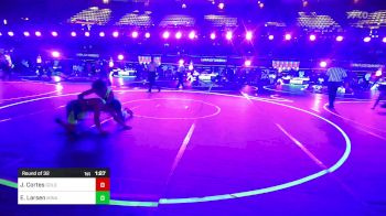 132 lbs Round Of 32 - Juan Cortes, Golden State WC vs Ethan Larsen, Minarets WC