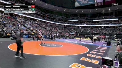 175-5A 1st Place Match - Wesley Coddington, Vista Ridge vs Emmitt Munson, Pomona