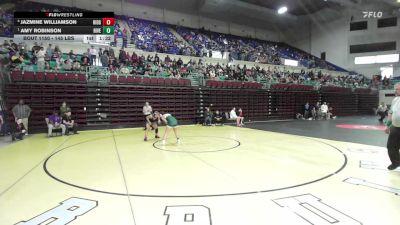 145 lbs 3rd Place - Jazmine Williamson, Ridge View vs Amy Robinson, River Bluff