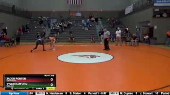 134 lbs Semifinal - Jacob Porter, Grissom HS vs Tyler Rayford, Chelsea