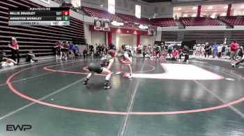 130 lbs Consi Of 4 - Millie Bradley, Tuttle HS Girls vs Anniston Moseley, Verdigris