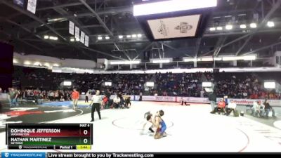 138 lbs Champ. Round 1 - Nathan Martinez, Skyview vs Dominique Jefferson, Washington