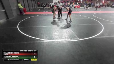 150 lbs Cons. Round 4 - Blake Nyhagen, Bruce vs Samuel Moore, Freedom Wrestling Club