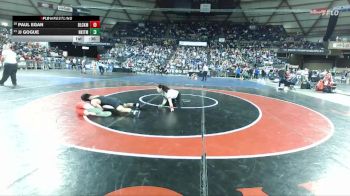 Boys 2A 106 lbs Cons. Round 1 - Paul Egan, Black Hills vs JJ Gogue, North Kitsap