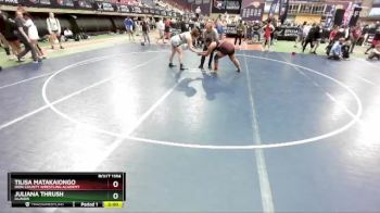 235 lbs Quarterfinal - Tilisa Matakaiongo, Iron County Wrestling Academy vs Juliana Thrush, Illinois