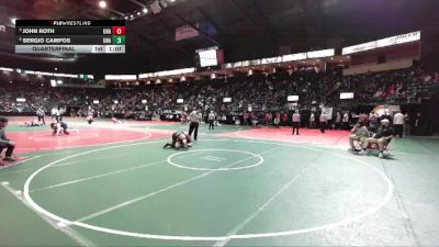 217 lbs Quarterfinal - John Roth, Unattached vs Sergio Campos, Unattached