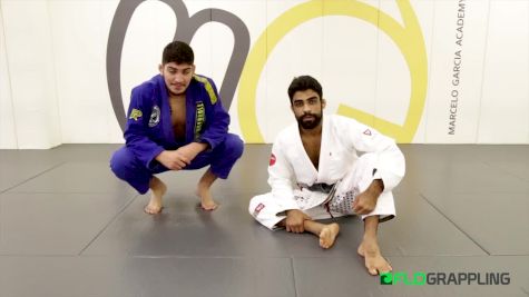 Mansher Khera: Single-Leg X-Guard To Overhead Sweep