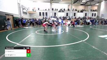 113 lbs Round Of 32 - Zac Faria, North Attleborough vs Dillon Wright, Plymouth South