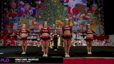 Spirit Celebration Christmas Classic Cheer Station- Flyers Level 5 Worlds Bids Finals