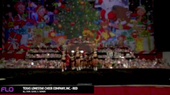 Spirit Celebration Christmas Texas Lonestar Cheer Company- Red Level 5 Worlds Bids Finals