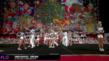 Spirit Celebration Christmas Cheer Athletics- Cheetahs Level 5 Worlds Bids Finals