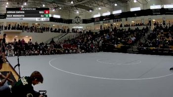 126 lbs Semis & 3rd Wb (16 Team) - Adrian Zapata, Woodland, Cartersville vs Max Meredith, Ola