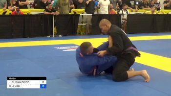 JERICHO ELISAN DIOSO vs MICHAEL J VIGIL 2023 World Master IBJJF Jiu-Jitsu Championship