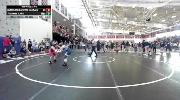 138 lbs Semifinal - Zulma De La Cruz Carillo, New Bedford vs Jaymie Last, Framingham