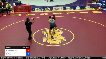60 kg, Final 1 of 3, Malik Johnson, Unattached vs Benjamin Peak, UNM-OTS