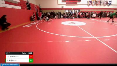 67-71 lbs Round 2 - Emilio Mireles, Prosser Wrestling Academy vs Jacen Riojas, Victory Wrestling Club