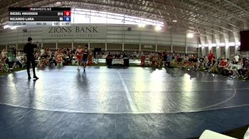 132 lbs Diesel Knudsen, Utah Gold vs Ricardo Lara, Washington
