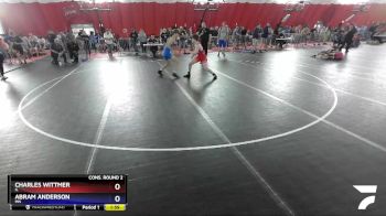 126 lbs Cons. Round 2 - Charles Wittmer, IL vs Abram Anderson, MN
