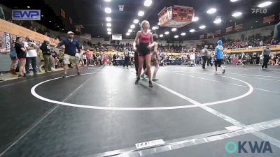 105 lbs Rr Rnd 1 - Julietta Valencia, Tuttle Wrestling vs Taliyah Hernandez, Lone Grove Takedown Club