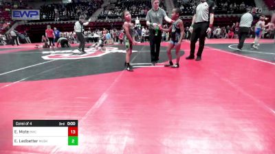 58 lbs Semifinal - Kaiden Candy, Sperry Wrestling Club vs Pake Haden, Pawhuska Elks Takedown