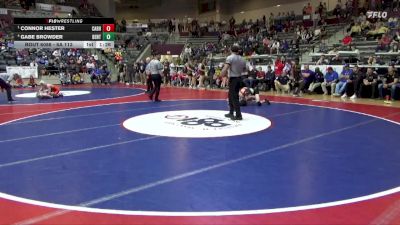 6A 113 lbs Semifinal - Connor Hester, CABOT HIGH SCHOOL vs Gabe Browder, BENTONVILLE HIGH SCHOOL