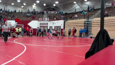120 lbs Cons. Round 6 - Will Hruskoci, Fishers vs John Velly, Perry Meridian