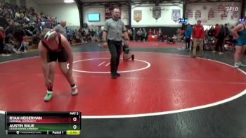 215 lbs Round 3 - Austin Raue, Cedar Rapids Kennedy vs Ryan Heiserman, Cardinal Community