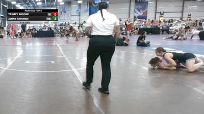 114 lbs Rr Rnd 1 - Trinity Moore, Wrecking Crew Dream Crushers vs Jenny Kramer, TNWC Divas