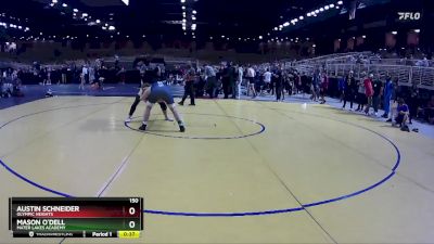 150 lbs Cons. Round 4 - Mason O`Dell, Mater Lakes Academy vs Austin Schneider, Olympic Heights