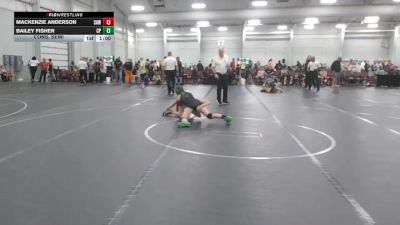 92-108 lbs Cons. Semi - Mackenzie Anderson, SAW vs Bailey Fisher, Central Pennie?s