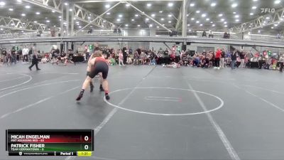 140 lbs Round 1 (4 Team) - Micah Engelman, Mat Assassins Red vs Patrick Fisher, Team Germantown