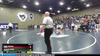 106 lbs Semifinal - Abel Rocha, Wasco vs Byron Lewis, Highland