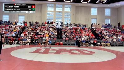 215 lbs Champ. Round 1 - William Setzer, Briarcrest Christian School vs Cannon Voiles, McCallie School