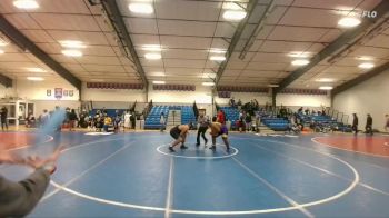 285 lbs Quarterfinal - Sam Hill, Thunder Basin High School vs Joshua Santiago, Campbell County