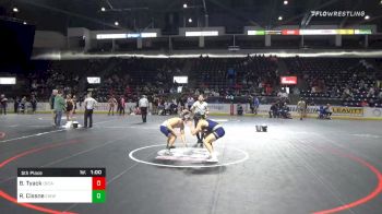 160 lbs 5th Place - Bradley Tyack, Decatur vs Riley Cissne, Chiawana