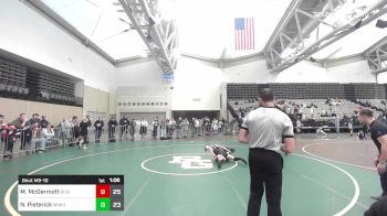 89 lbs Final - Matthew McDermott, Revival Orange vs Noah Pieterick, Minion Black