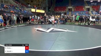 120 lbs Quarters - Slater Hicks, California vs Evan Sanati, Virginia