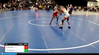 174 lbs Champ. Round 3 - Gabriel Guzman, Sierra College vs Darion Johnson, Western Wyoming College