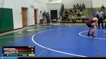 157 lbs Semifinal - Gavin Ibarra, Mt San Antonio College vs James O`Neal Jr., Victor Valley